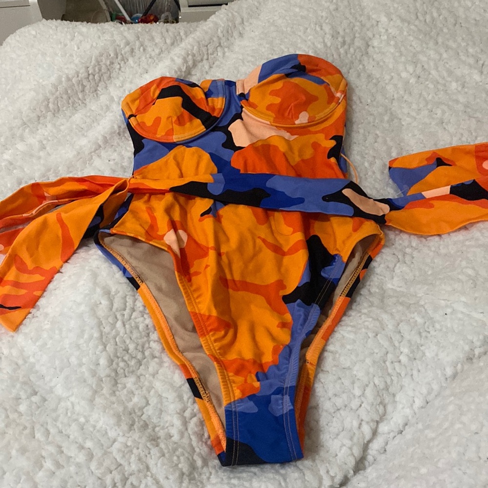 Camo bikini one piece